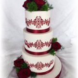 Hochzeitstorte, 54 cm hoch