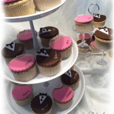 Cupcakes als Namensschilder