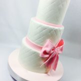 Hochzeitstorte, Sanelas Tortenwelt, rosa-weiss