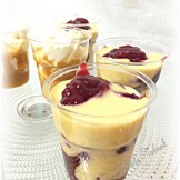 Vanille-Kirsch Becher
