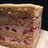 Philadelphia mit frischen Erdbeeren