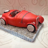3D Oldtimer-Kuchen
