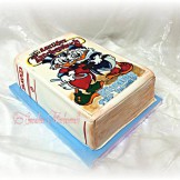 3D Buch-Kuchen, Donald Duck