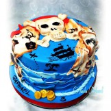 Motivtorte, die Piraten