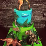 Dinosaurier Dino Torte, Kuchen Dinosaurus