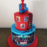 Spiderman-Torte