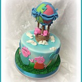 Die drei kleinen Schweinchen-Kuchen