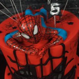 Spiderman-Torte
