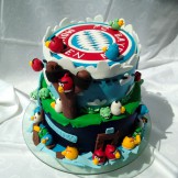 Angry Birds & FC Bayern Torte
