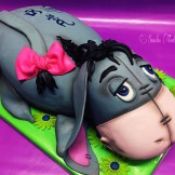 3D I-Aah Torte, 3D Eeyore Cake
