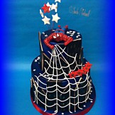 Spiderman-Torte