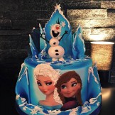 Die Eiskönigin-Torte