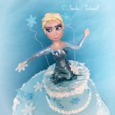 Die Eiskönigin-Torte, 3D Elsa