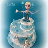 Die Eiskönigin-Torte, 3D Elsa