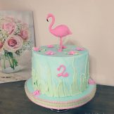 Flamingo-Torte