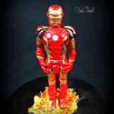3D Iron Man-Figur, Torte