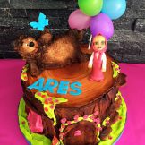 Mascha und der Bär Torte