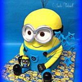 3D Minion-Torte