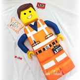 3D Lego Man-Torte