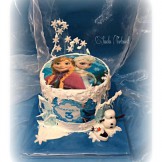 Die Eiskönigin-Torte
