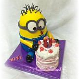 3D Minion-Torte