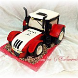 Die Trecker-Torte 3D, Traktor-Kuchen