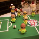 Minions, Fussball, Zuckerfiguren essbar, Sanelas Tortenwelt, Bückeburg