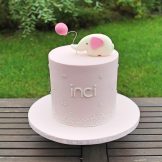 Elephant Cake Topper Elefant Torte Fondant Motivtorte_Fotor