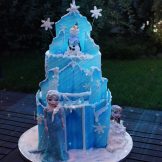 Elsa und Anna Torte Motivtorte Eiskönigin Disney Cake