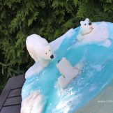 Eisbär Torte, Cake, Sanelas Tortenwelt, Zuckerfiguren essbare
