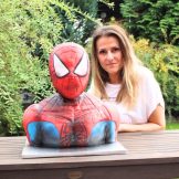 3D Spiderman-Torte, Sanelas Tortenwelt, 3D Cake