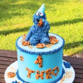 Krümelmonster-Torte, Cake, Sanelas Tortenwelt, Motivtorte