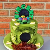 Turtles Cake, Motivtorte, Zuckerfiguren essbare, Sanelas Tortenwelt