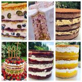 Leckeeer, #nobuttercreme, Sanelas Tortenwelt, Hochzeitstorten, Blueberry Cheesecake, Philadelphia mit frischen Erdbeeren, Schoko Mousse-Maltesers-Vanille, Maracuja