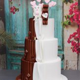 Milky und Schoki Wedding Cake, Sanelas Tortenwelt, Hochzeitstorten, Vintage Wedding Cakes, Semi-Naked Wedding Cake, Elegant Wedding Cake, Cupcakes35