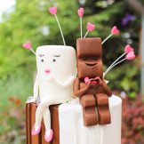 Milky und Schoki Wedding Cake, Sanelas Tortenwelt, Hochzeitstorten, Vintage Wedding Cakes, Semi-Naked Wedding Cake, Elegant Wedding Cake, Cupcakes35