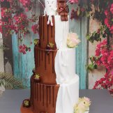Milky und Schoki Wedding Cake, Sanelas Tortenwelt, Hochzeitstorten, Vintage Wedding Cakes, Semi-Naked Wedding Cake, Elegant Wedding Cake, Cupcakes35
