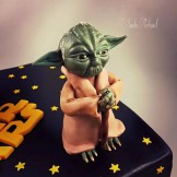 Torte, Yoda, Zuckerfigur, Kunst