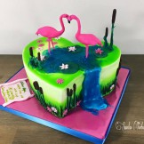 Flamingos Cake/Torte