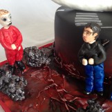 Slipknot Zuckerfiguren, Torte, Kunst, Zuckerfiguren essbar