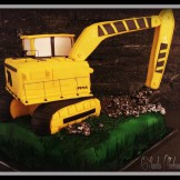 3D Bagger-Torte