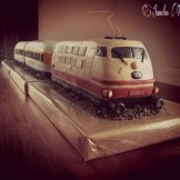 Die Fahrwegmesszug-Torte