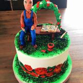 "Mein Garten"-Torte