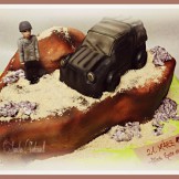 Motivtorte, die Soldat-Torte