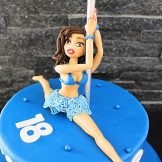 Motivtorte, pole dance, Sanelas Tortenwelt, Bückeburg