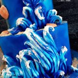 Segelboot-Torte