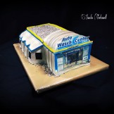 3D Waschstraße-Torte
