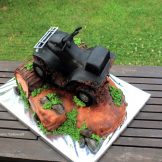 3D Quad-Torte, Sanelas Tortenwelt