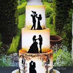 Anniversary Wedding Cake, Hochzeitstorten, #handbemaltetorte, Freihand gemalt, Sanelas Tortenwelt, Hochzeitstorten, Bückeburg, Vintage Wedding Cakes, Semi-Naked Wedding Cake, Elegant Wedding Cake, Cupcakes