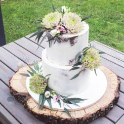 Semi-Naked Wedding Cake, Sanelas Tortenwelt, Hochzeitstorten, Vintage Wedding Cakes, Semi-Naked Wedding Cake, Elegant Wedding Cake, Cupcakes20